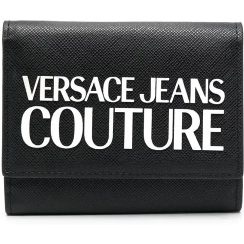 Schwarze Geldbörsen - Stilvolles Design - Versace Jeans Couture - Modalova