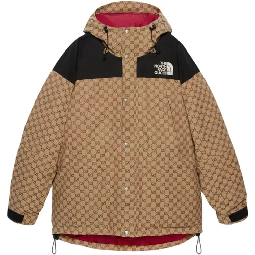 Limited Edition Down Jacket /Ebony , male, Sizes: M - Gucci - Modalova