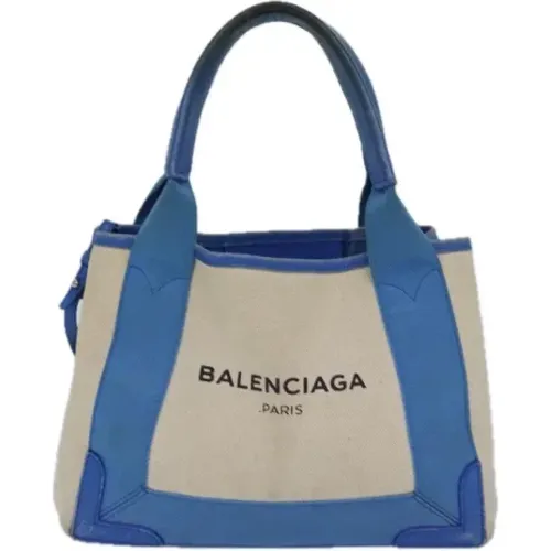 Pre-owned Tote Bags, female, , Size: ONE SIZE Pre-owned Canvas balenciaga-bags - Balenciaga Vintage - Modalova