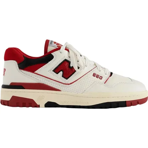 Limitierte Auflage Weiß Rot 550 Aime Leon Dore , Herren, Größe: 36 EU - New Balance - Modalova