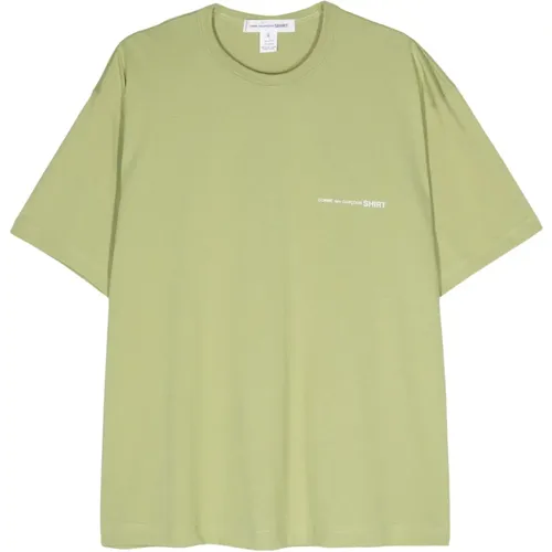 Khaki Strick T-Shirt für Männer,T-Shirts - Comme des Garçons - Modalova