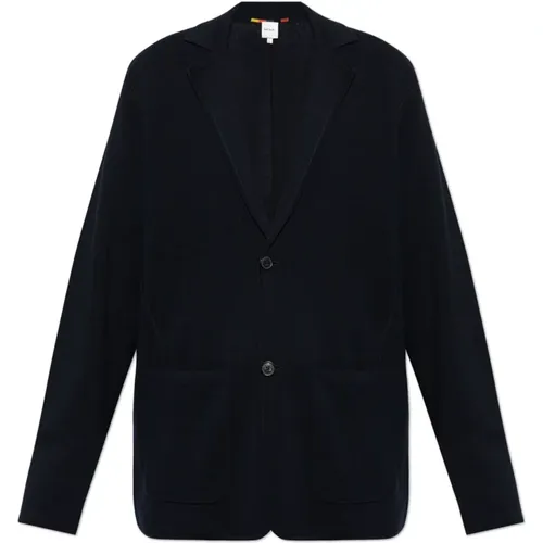 Blazers, male, , Size: 2XL Cardigan with pockets - Paul Smith - Modalova