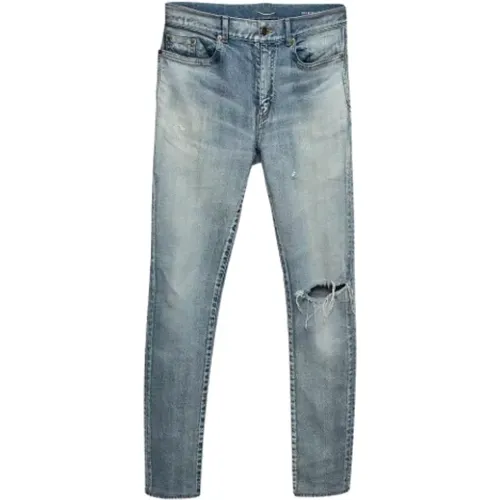 Pre-owned Jeans, male, , Size: 3XS Pre-owned Denim jeans - Yves Saint Laurent Vintage - Modalova