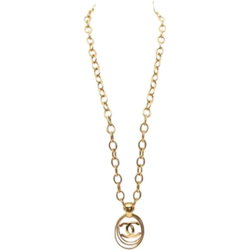 Pre-owned Jewellery, female, , Size: ONE SIZE Pre-owned Metal chanel-jewelry - Chanel Vintage - Modalova