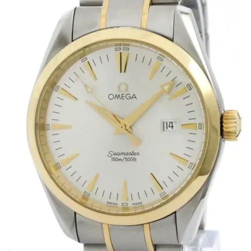 Pre-owned Watches, male, , Size: ONE SIZE Pre-owned Silver watches - Omega Vintage - Modalova