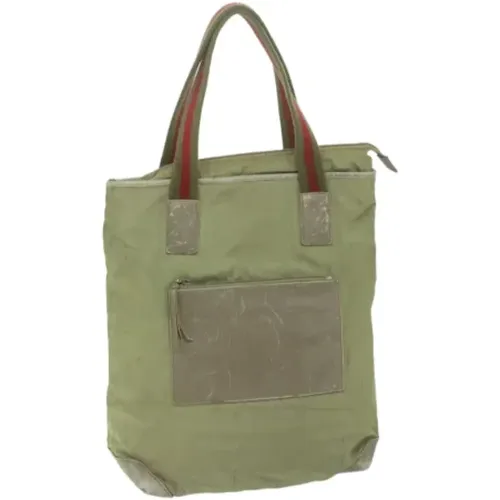 Pre-owned Canvas totes , female, Sizes: ONE SIZE - Gucci Vintage - Modalova