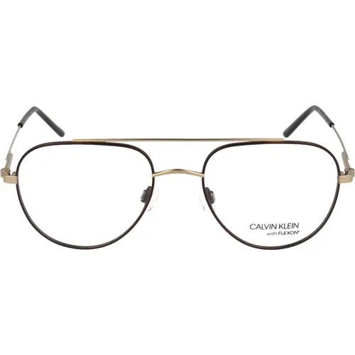 Glasses, male, , Size: 53 MM Stylish Optical Ck19145F Glasses - Calvin Klein - Modalova