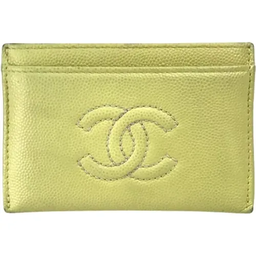 Pre-owned Wallets, female, , Size: ONE SIZE Pre-owned Leather wallets - Chanel Vintage - Modalova