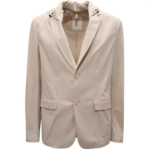 Blazers, male, , Size: XL Combo Hood Trevi Col. 148 Jacket - Duno - Modalova