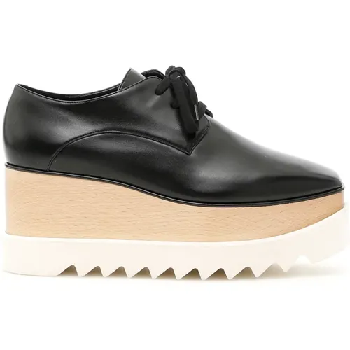 Elyse lace-up shoes , female, Sizes: 4 1/2 UK, 5 UK, 3 UK, 6 UK, 4 UK - Stella Mccartney - Modalova
