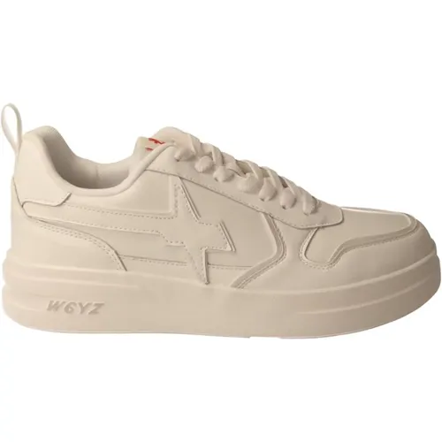 Weiße Leder Urban Sneakers W6YZ - W6YZ - Modalova