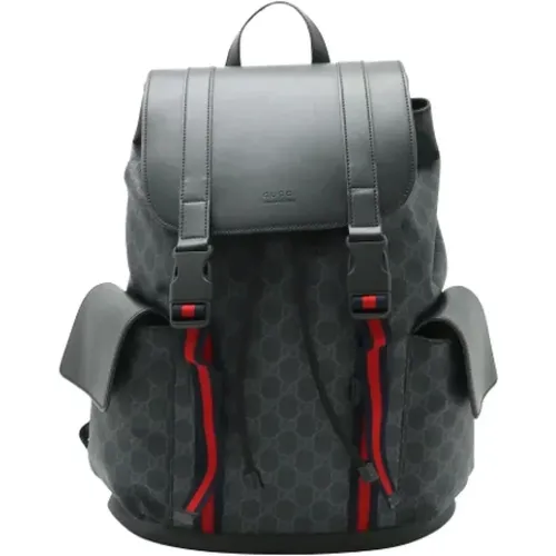 Pre-owned Canvas backpacks , unisex, Sizes: ONE SIZE - Gucci Vintage - Modalova