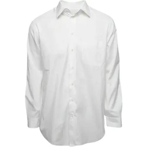 Pre-owned Shirts, male, , Size: 4XS Pre-owned Cotton tops - Armani Pre-owned - Modalova