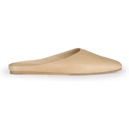 Leather Flat Mules Jackie , female, Sizes: 6 UK, 5 UK, 7 UK, 4 UK - Cortana - Modalova