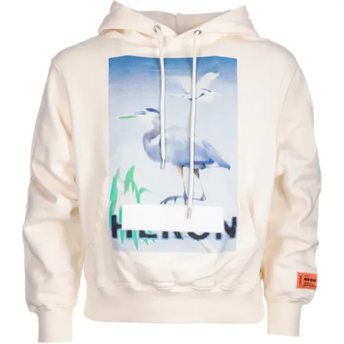 Hoodies, male, , Size: XS Hooded Sweatshirt - Heron Preston - Modalova