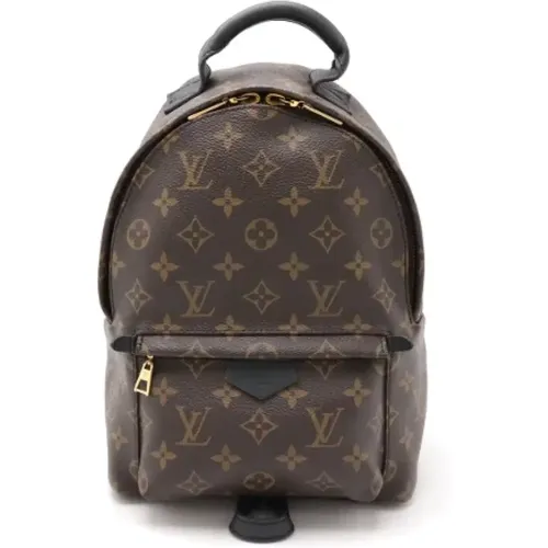 Pre-owned Backpacks, female, , Size: ONE SIZE Pre-owned Canvas backpacks - Louis Vuitton Vintage - Modalova