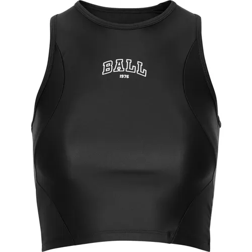 Sporty Top with Logo , female, Sizes: S, M, XL, XS, L - Ball - Modalova