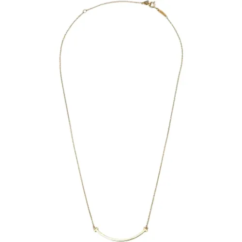 Pre-owned Jewellery, female, , Size: ONE SIZE Pre-owned Metal necklaces - Tiffany & Co. Pre-owned - Modalova