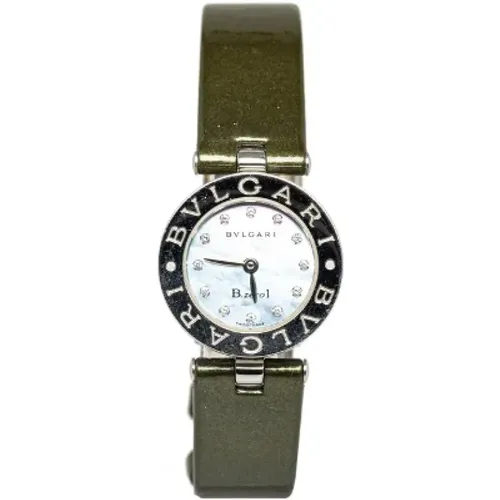 Pre-owned Stainless Steel watches , female, Sizes: ONE SIZE - Bvlgari Vintage - Modalova