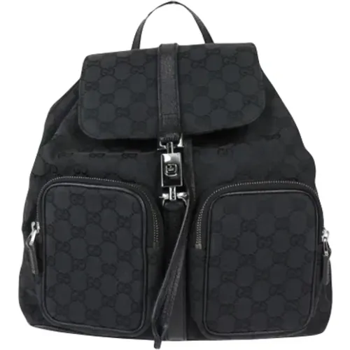 Pre-owned Leather backpacks , female, Sizes: ONE SIZE - Gucci Vintage - Modalova