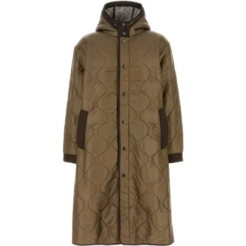 Khaki Gepolsterte Jacke für Männer - Woolrich - Modalova