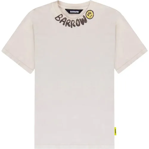 Vintage Logo Jersey T-Shirt , unisex, Größe: S - Barrow - Modalova