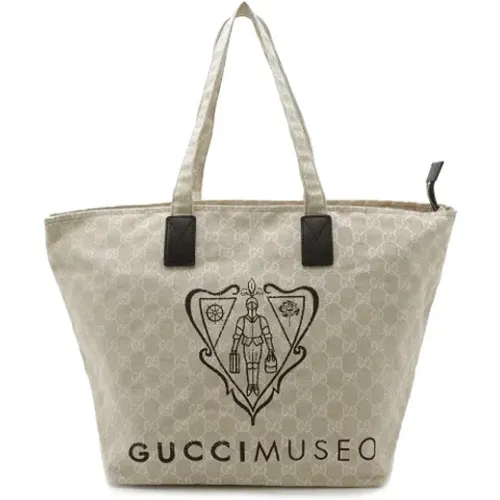 Pre-owned Canvas totes , female, Sizes: ONE SIZE - Gucci Vintage - Modalova