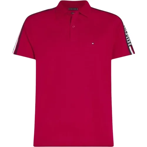 Global Stripe Monotype Polo Shirt - Tommy Hilfiger - Modalova