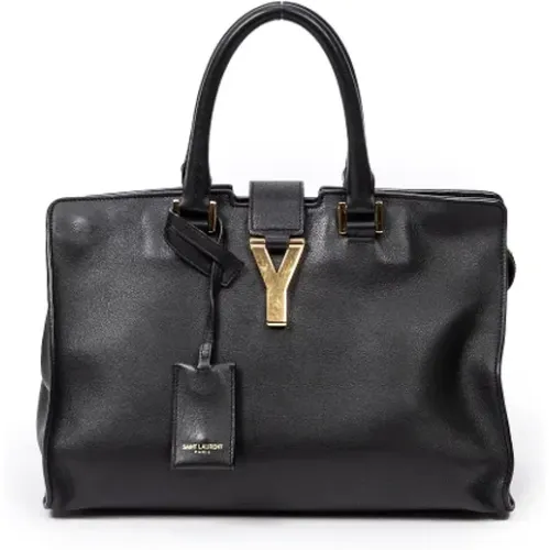 Pre-owned Handbags, female, , Size: ONE SIZE Pre-owned Leather shoulder-bags - Yves Saint Laurent Vintage - Modalova