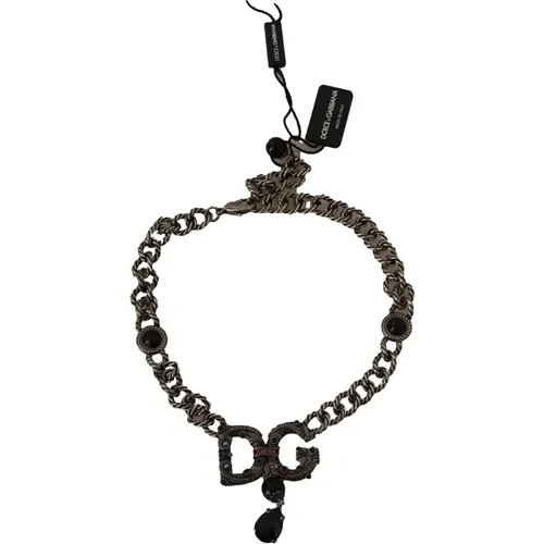Kristallanhänger Halskette - Dolce & Gabbana - Modalova
