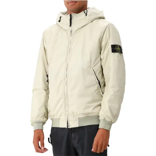 Hellgrüne Jacke mit Primaloft-Isolierung - Stone Island - Modalova