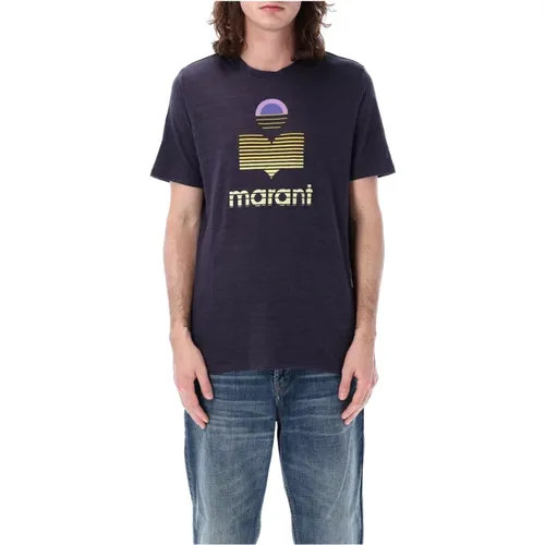 Men's Clothing T-Shirts & Polos Faded Night Ss24 , male, Sizes: L, M, XL, S - Isabel marant - Modalova