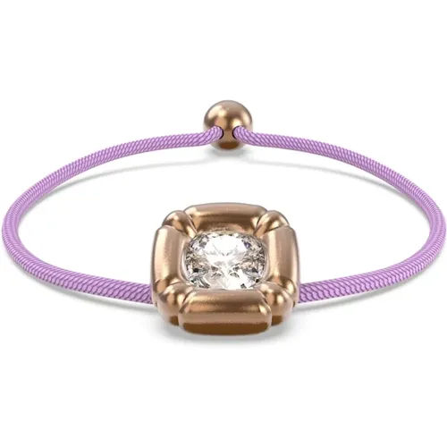 Dulcis Cushion Bracelet Rose Gold , female, Sizes: ONE SIZE - Swarovski - Modalova