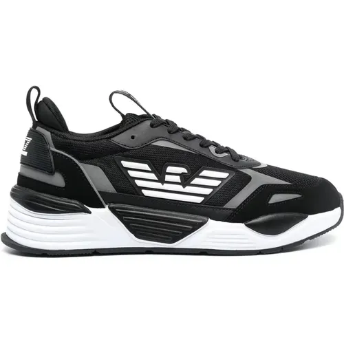 Training casual sporty sneaker , female, Sizes: 8 1/2 UK, 8 UK, 6 1/2 UK, 5 UK - Emporio Armani EA7 - Modalova