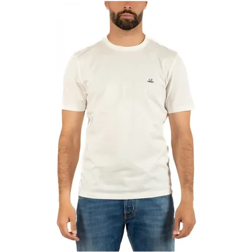 Herren T-Shirt Urbaner Stil , Herren, Größe: S - C.P. Company - Modalova