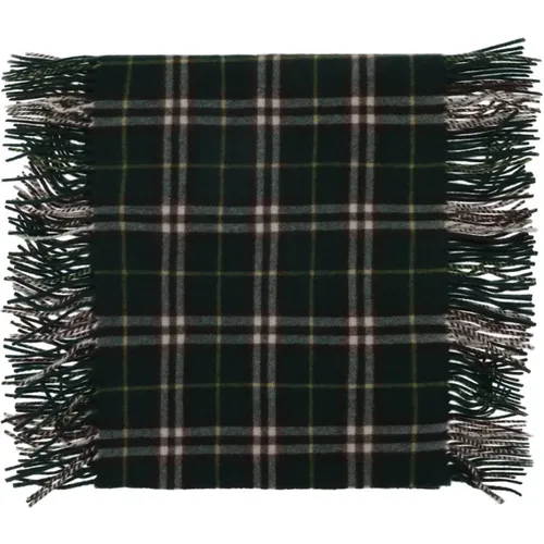 Winter Scarves, female, , Size: ONE SIZE check cashmere scarf - Burberry - Modalova