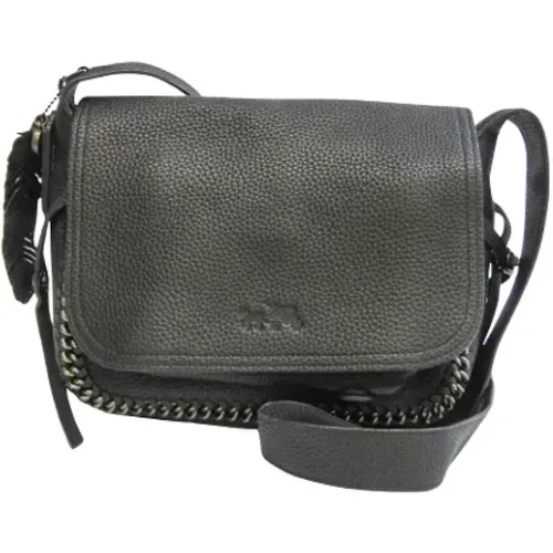 Pre-owned Cross Body Bags, female, , Size: ONE SIZE Pre-owned Leather shoulder-bags - Coach Pre-owned - Modalova