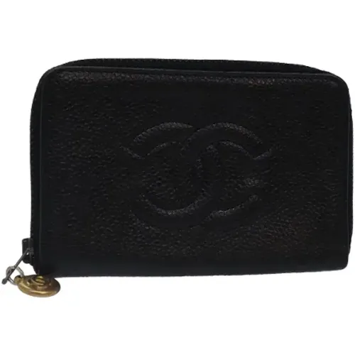 Pre-owned Accessories, female, , Size: ONE SIZE Pre-owned Leather key-holders - Chanel Vintage - Modalova