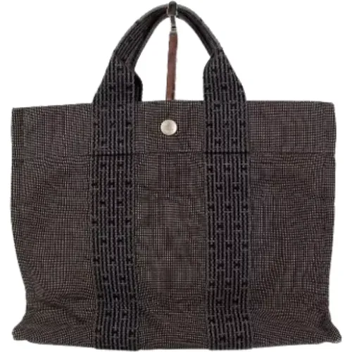 Pre-owned Tote Bags, female, , Size: ONE SIZE Pre-owned Denim totes - Hermès Vintage - Modalova