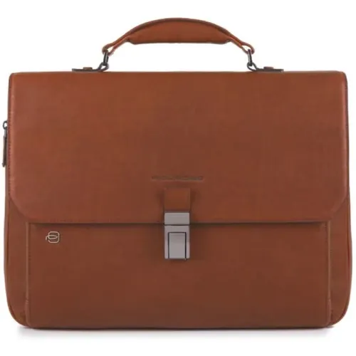 Laptop Bags & Cases, unisex, , Size: ONE SIZE Unisex's Bags Handbag Leather Ss22 - Piquadro - Modalova