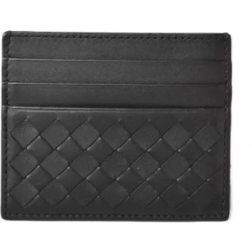 Pre-owned Leather wallets , male, Sizes: ONE SIZE - Bottega Veneta Vintage - Modalova