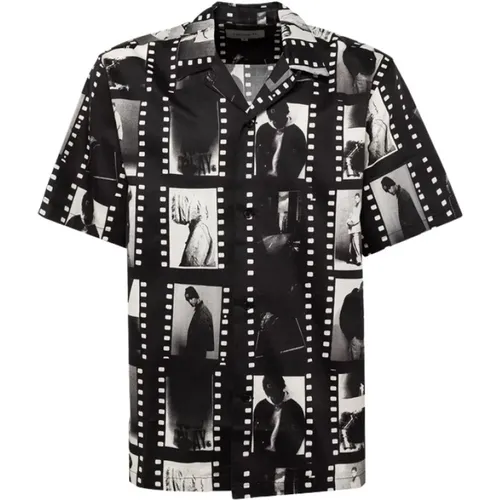 Baumwollhemd mit Photo Strip Muster , Herren, Größe: M - Carhartt WIP - Modalova