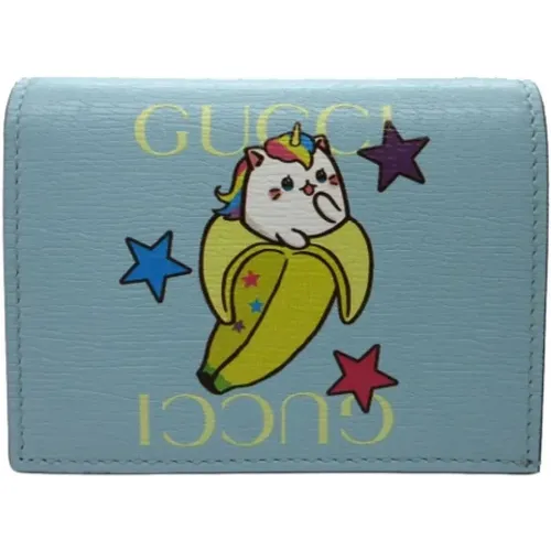 Pre-owned Leather wallets , female, Sizes: ONE SIZE - Gucci Vintage - Modalova