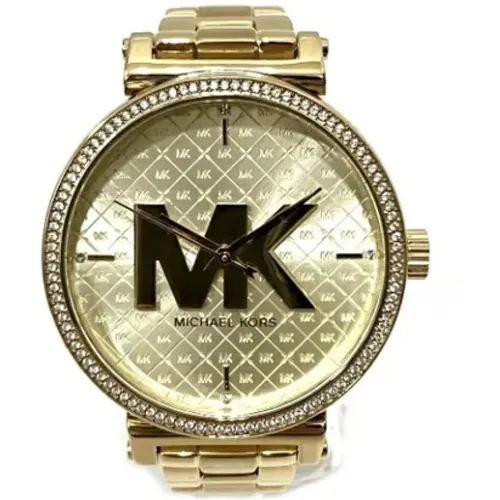 Pre-owned Watches, female, , Size: ONE SIZE Pre-owned Metal watches - Michael Kors Pre-owned - Modalova