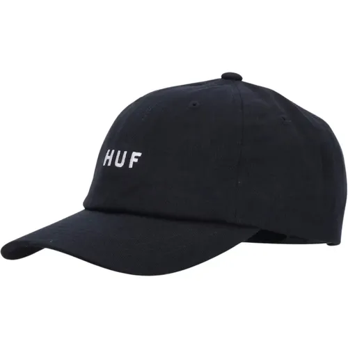 Caps, male, , Size: ONE SIZE Curved Visor Cap 6 Panel - HUF - Modalova