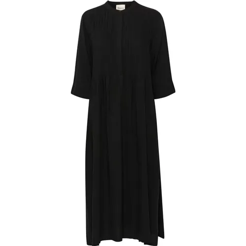Flora Long Dress , female, Sizes: M - My Essential Wardrobe - Modalova