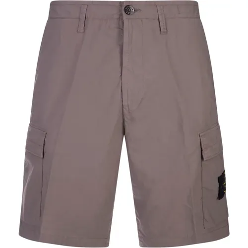 Cargo Bermuda Shorts , male, Sizes: W31 - Stone Island - Modalova