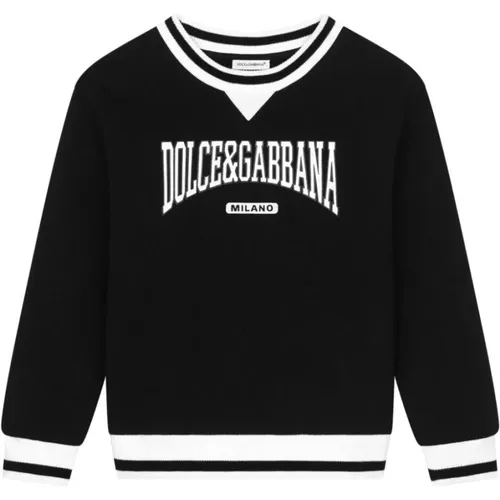 Schwarzer Sweatshirt - Dolce & Gabbana - Modalova