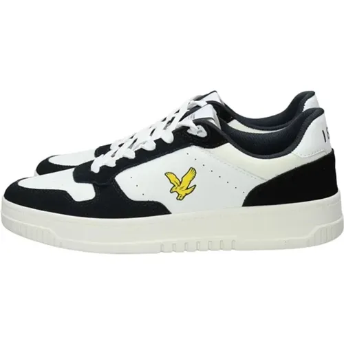 Ecopelle Sneakers mit Gummisohle , Herren, Größe: 45 EU - Lyle & Scott - Modalova