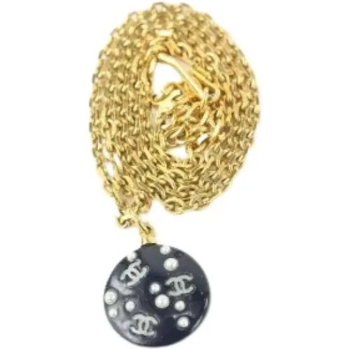 Pre-owned Jewellery, female, , Size: ONE SIZE Metal Jewelry with Date Code - Made in France - Chanel Vintage - Modalova